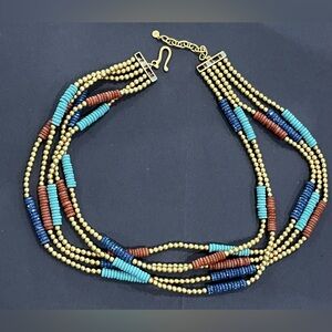 Metropolitan Museum of Art Clay Bead Necklace